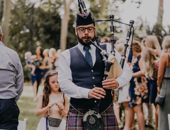 Perth Bagpiper